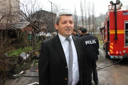 Eşya deposunda çıkan yangın korkuttu