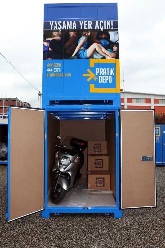 Eşyalarından Vazgeçemeyenlere 'pratik Depo'