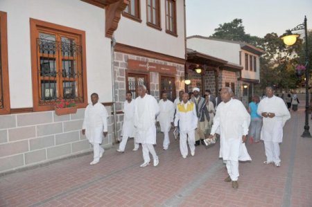 Etiyopya heyeti Hamamönü’nü gezdi