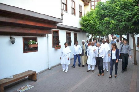 Etiyopya heyeti Hamamönü’nü gezdi