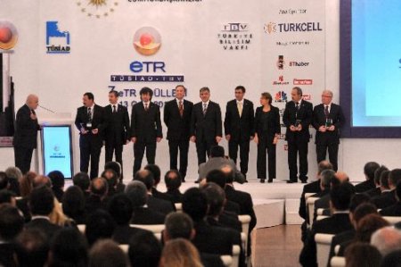 Etr Ödülleri Çankaya Köşkü'nde Sahiplerini Buldu