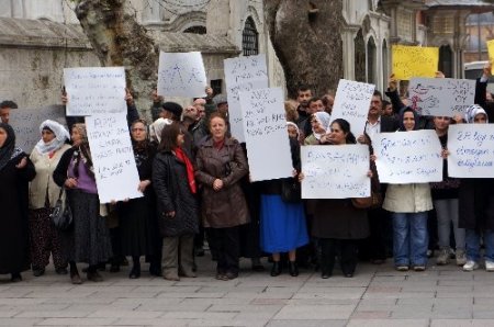 Eyüp’te ‘2B’ protestosu