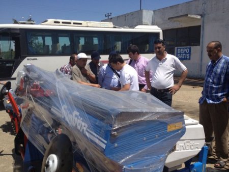 Fas Toprakları Tekirdağ'da Üretilen Makinelerle Ekilecek