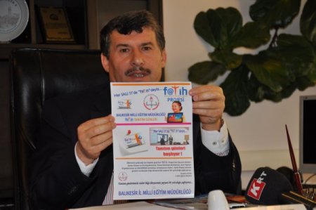 FATİH projesi Balıkesir'de FATİH Günleri ile tanıtılacak