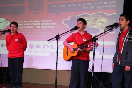 Fatih'li öğrencilerden İngilizce etkinliği