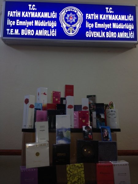 Fatih’te sahte parfüm operasyonu