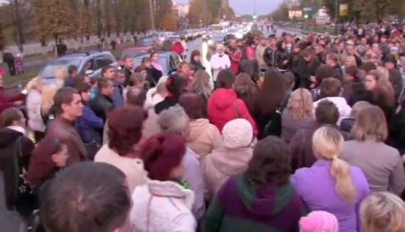 Feci Kazanın Görüntüsü Rusları Sokağa Döktü