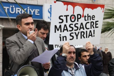 FEDA-DER'den Suriyelilere destek eylemi