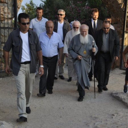 Fener Rum Patriği Bartholomeos Alanya'da Kilise Ziyaret Etti