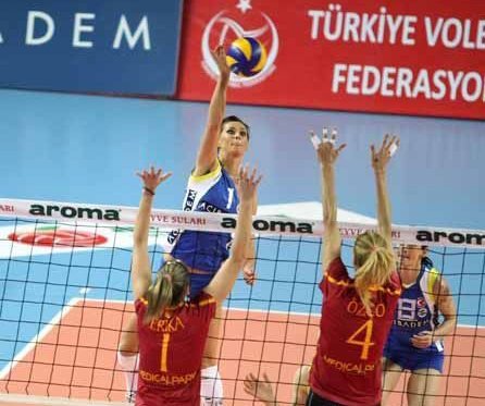 Fenerbahçe Acıbadem - Galatasaray Medical Park: 3 - 0