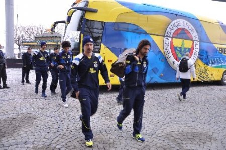 Fenerbahçe kafilesi, Eskişehir'e geldi
