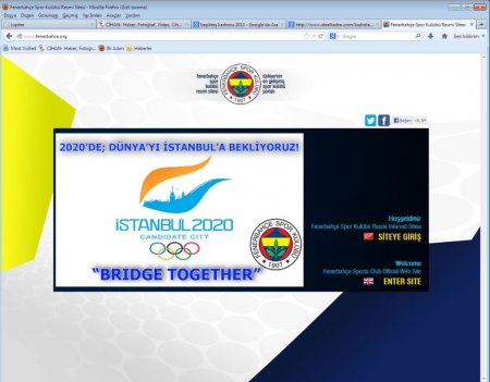 Fenerbahçe Spor Kulübü'dan '2020’de; Dünya’yı İstanbul’a bekliyoruz' çağrısı