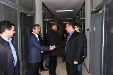 Fenerbahçe'de Başkan Yıldırım, Anafen’in başarılı öğrencilerini kabul etti