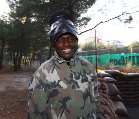 Fenerbahçeli futbolcular, paintball oynadı