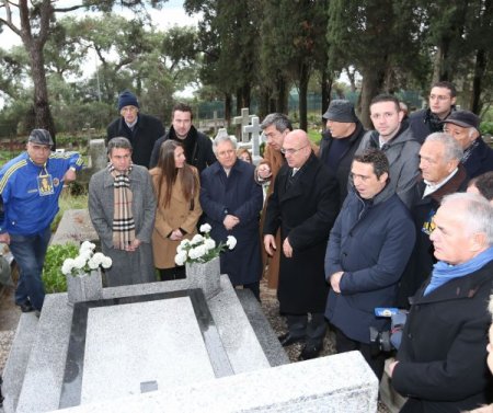 Fenerbahçeli Lefter Küçükandonyadis, ölümünün 1. yılında anıldı