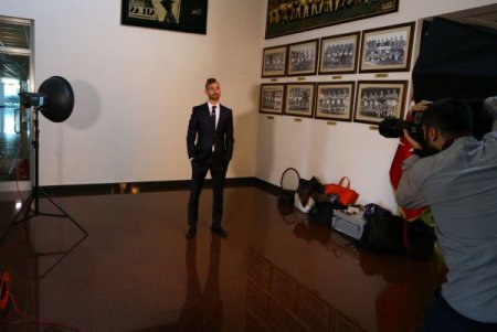 Fenerbahçeli oyuncular mankenlik yaptı