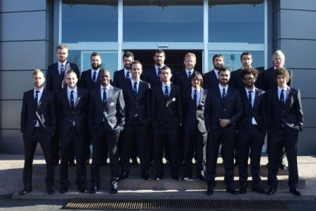 Fenerbahçeli oyuncular mankenlik yaptı