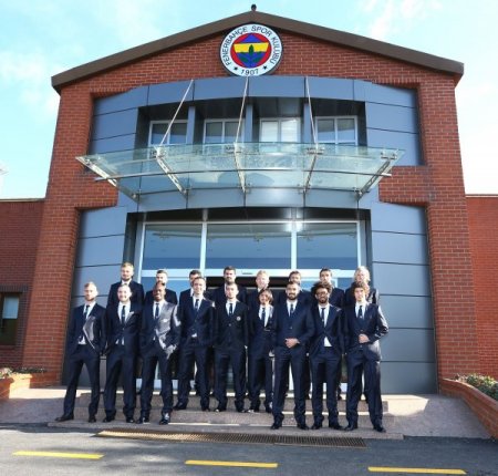 Fenerbahçeli oyuncular mankenlik yaptı