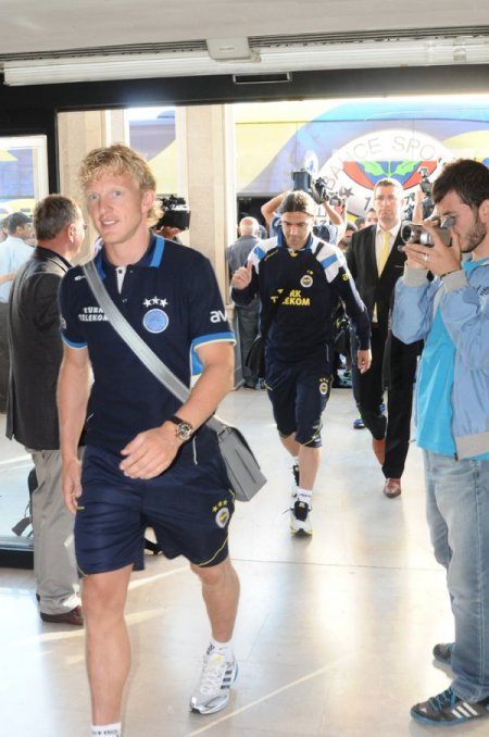 Fenerbahçe'ye Sivas'ta coşkulu karşılama