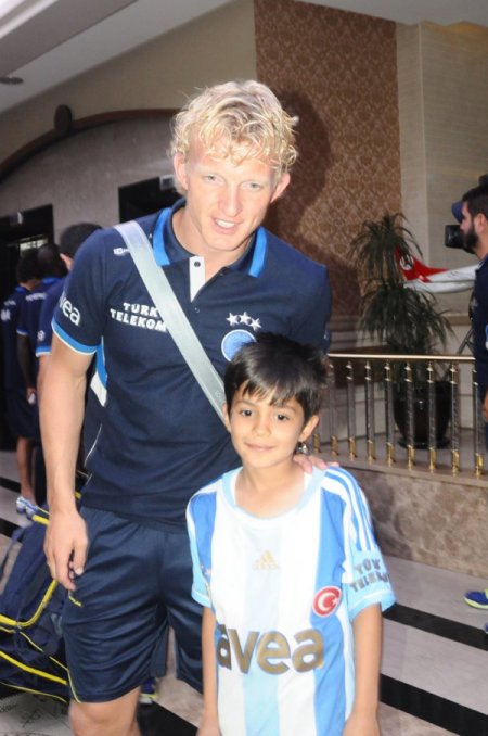 Fenerbahçe'ye Sivas'ta coşkulu karşılama