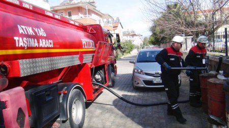 Fethiye Belediyesi madeni atık yağları toplayacak