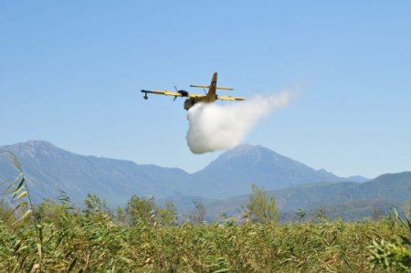 Fethiye’de Bir Hektar Sazlık Alan Kül Oldu