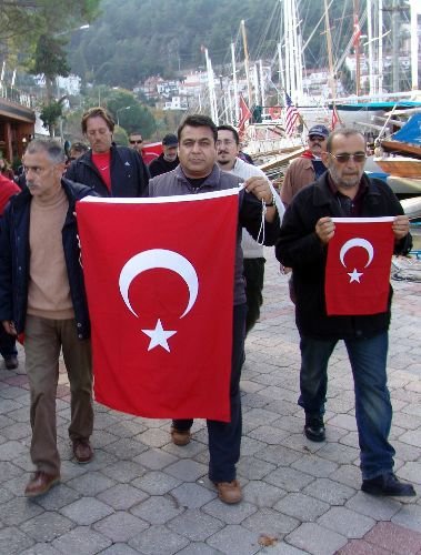 Fethiyeli Balıkçılardan Teröre Sessiz Tepki