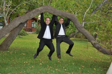 Fethiyeli gelin ve damattan 'Kankam Style' dansı