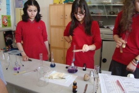 Feza Berk Liseleri’nde Deney Yarışması