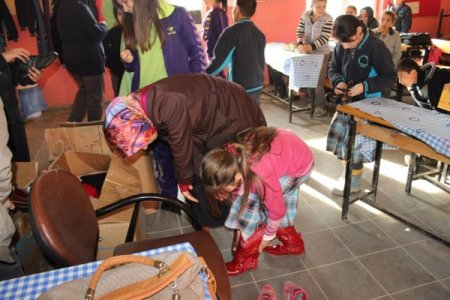 Feza Berk öğrencileri, Asarcık'taki okulla kardeşlik köprüsü kurdu