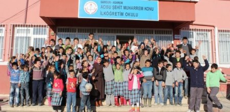 Feza Berk öğrencileri, Asarcık'taki okulla kardeşlik köprüsü kurdu