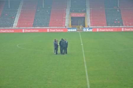 FIFA yetkilileri Kamil Ocak Stadı'nda incelemeler yaptı