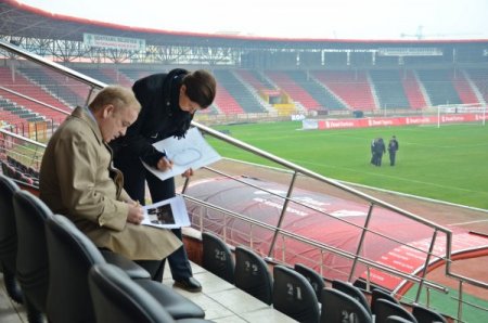 FIFA yetkilileri Kamil Ocak Stadı'nda incelemeler yaptı