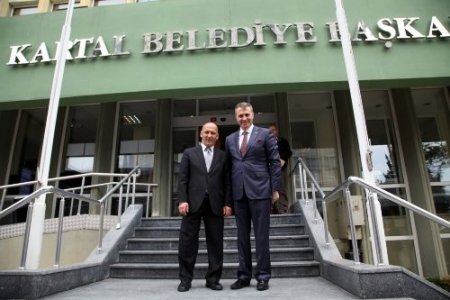 Fikret Orman, Kartal Belediye Başkanı'nı ziyaret etti