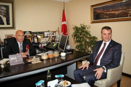 Fikret Orman, Kartal Belediye Başkanı'nı ziyaret etti