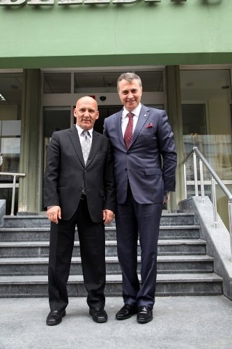 Fikret Orman, Kartal Belediye Başkanı'nı ziyaret etti