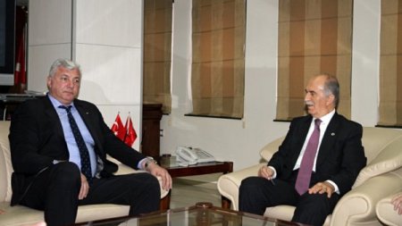 Filibe Valisi Dimitrov, Bursa Valisi Harput'u ziyaret etti