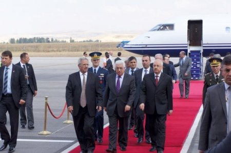 Filistin Devlet Başkanı Abbas, Ankara'da