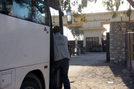 Filistin Konvoyu Gazze'den Çıktı