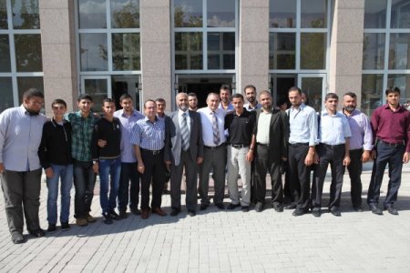 Filistinli belediye başkanından Bolu belediye başkanına ziyaret