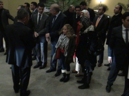 Filistinli cesur kız Tamimi, Erdoğan’la görüştü