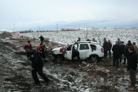 Filmleri aratmayan kovalamaca kaza ile bitti