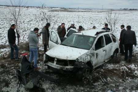 Filmleri aratmayan kovalamaca kaza ile bitti