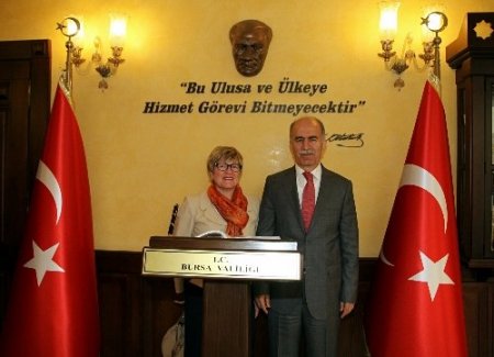 Finlandiya'nın Ankara Büyükelçisi Bursa’ya işbirliği ziyareti yaptı