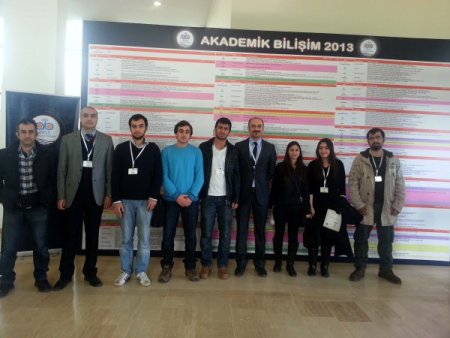 Fırat Üniversitesi öğrencileri Akademik Bilişim 2013 Konferansı'na katıldı