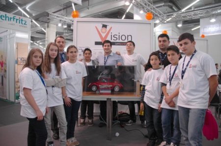 Forscha Bilim Fuarına Katılan Türk Eğitim Kurumuna Almanlar Hayran Kaldı