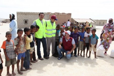 Fransa’daki Gurbetçilerden Moritanya’ya Yardım Eli