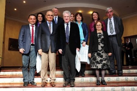 Fransız konuklar Başkan Yılmaz’ı ziyaret etti