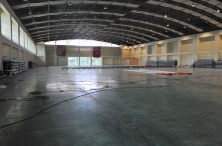 Fuar Merkezi spor salonu olarak kullanılabilecek