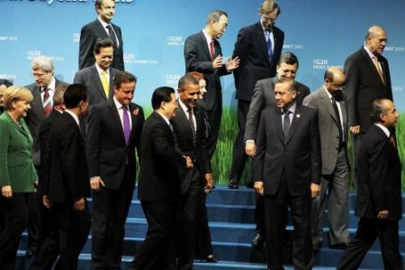 G-20'de Aile Fotoğrafı: Obama Ve Erdoğan'dan Samimi Poz